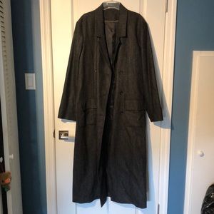 &Other Stories ankle length DB coat size 8